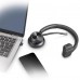 Гарнітура комп'ютерна моно On-ear Poly Voyager 4310-M з адаптером BT700, USB-A, Bluetooth, всеспрямований, Acoustic fence, сертифікат Microsoft Teams, чорний