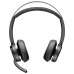 Гарнитура компьютерная стерео On-ear Poly Voyager Focus 2, USB-A, Bluetooth, всенаправленный, ANC, Acoustic fence, черный