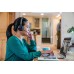 Гарнитура компьютерная стерео On-ear Poly Voyager Focus 2, USB-A, Bluetooth, всенаправленный, ANC, Acoustic fence, черный