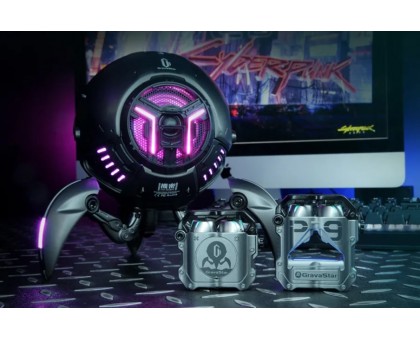 Наушники TWS Gravastar Sirius Pro, BT 5.2, Battle-Worn Gray Наушники TWS Gravastar Sirius Pro, BT 5.2, Battle-Worn Gray