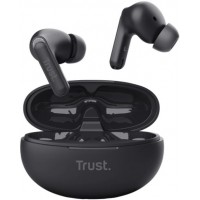 Наушники TWS Trust Yavi Earbuds BT 5.3, ENC, SBC, Mic, Черый