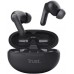 Наушники TWS Trust Yavi Earbuds BT 5.3, ENC, SBC, Mic, Черый