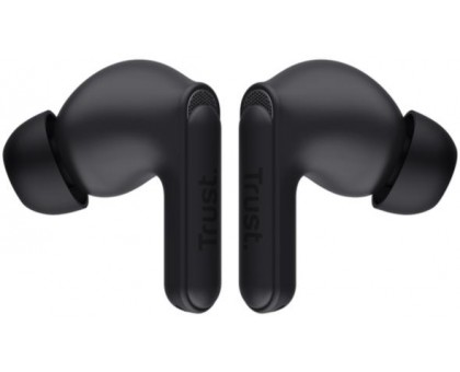 Наушники TWS Trust Yavi Earbuds BT 5.3, ENC, SBC, Mic, Черый Наушники TWS Trust Yavi Earbuds BT 5.3, ENC, SBC, Mic, Черый