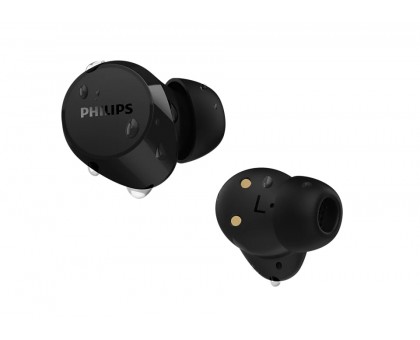 Наушники TWS Philips TAT1209 BT 5.3, IPX4, SBC, Touch control, Черный Наушники TWS Philips TAT1209 BT 5.3, IPX4, SBC, Touch control, Черный