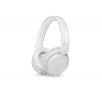 Наушники Over-ear Philips TAH5209 BT 5.3, SBC, Wireless, Mic, Белый