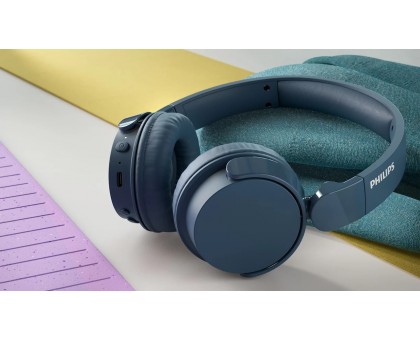 Наушники On-ear Philips TAH4209 BT 5.3, Wireless, Mic, Синий Наушники On-ear Philips TAH4209 BT 5.3, Wireless, Mic, Синий