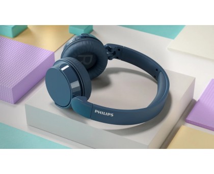 Наушники On-ear Philips TAH4209 BT 5.3, Wireless, Mic, Синий Наушники On-ear Philips TAH4209 BT 5.3, Wireless, Mic, Синий