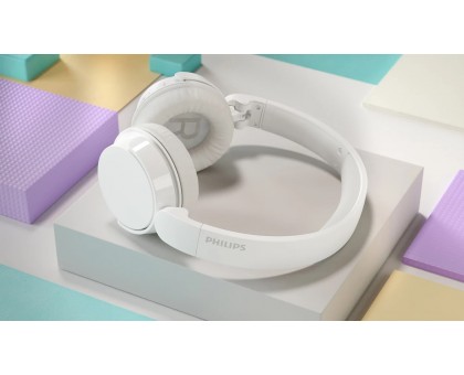 Наушники On-ear Philips TAH4209 BT 5.3, Wireless, Mic, Белый Наушники On-ear Philips TAH4209 BT 5.3, Wireless, Mic, Белый