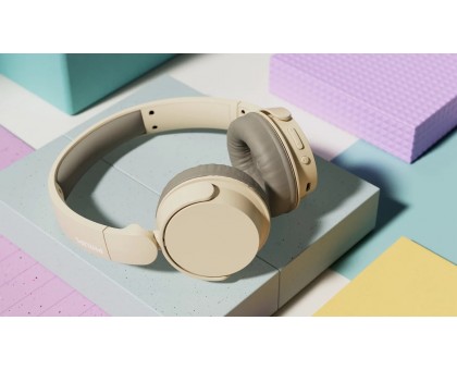 Наушники On-ear Philips TAH3209 BT 5.3, Wireless, Mic, Бежевый Наушники On-ear Philips TAH3209 BT 5.3, Wireless, Mic, Бежевый
