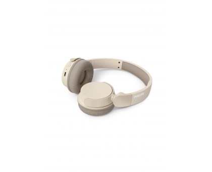 Наушники On-ear Philips TAH3209 BT 5.3, Wireless, Mic, Бежевый Наушники On-ear Philips TAH3209 BT 5.3, Wireless, Mic, Бежевый