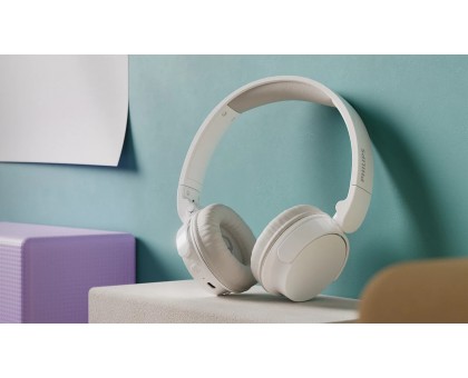 Навушники On-ear Philips TAH3209 BT 5.3, Wireless, Mic, Білий Навушники On-ear Philips TAH3209 BT 5.3, Wireless, Mic, Білий