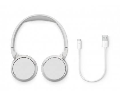 Навушники On-ear Philips TAH3209 BT 5.3, Wireless, Mic, Білий Навушники On-ear Philips TAH3209 BT 5.3, Wireless, Mic, Білий