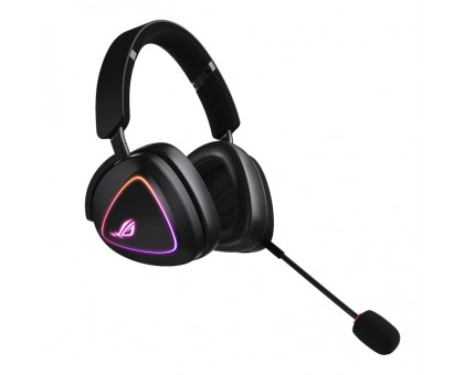 Гарнитура игровая ASUS ROG Delta II, 3.5мм/BT/WL, RGB, 2м, чёрный Гарнитура игровая ASUS ROG Delta II, 3.5мм/BT/WL, RGB, 2м, чёрный