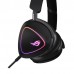 Гарнитура игровая ASUS ROG Delta II, 3.5мм/BT/WL, RGB, 2м, чёрный