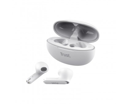 Навушники TWS Trust Yavi Earphones BT 5.3, ENC, SBC, Mic, Білий Навушники TWS Trust Yavi Earphones BT 5.3, ENC, SBC, Mic, Білий
