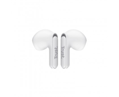 Навушники TWS Trust Yavi Earphones BT 5.3, ENC, SBC, Mic, Білий Навушники TWS Trust Yavi Earphones BT 5.3, ENC, SBC, Mic, Білий