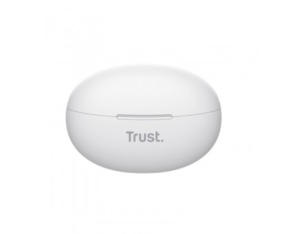 Наушники TWS Trust Yavi Earbuds BT 5.3, ENC, SBC, Mic, Белый Наушники TWS Trust Yavi Earbuds BT 5.3, ENC, SBC, Mic, Белый