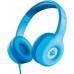 Наушники Trust Nouna Headphones mini-jack, Mic, Синий