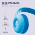 Наушники Trust Nouna Headphones mini-jack, Mic, Синий