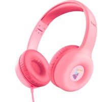 Наушники Trust Nouna Headphones mini-jack, Mic, Розовый