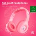 Наушники Trust Nouna Headphones mini-jack, Mic, Розовый