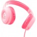 Наушники Trust Nouna Headphones mini-jack, Mic, Розовый