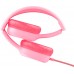 Наушники Trust Nouna Headphones mini-jack, Mic, Розовый
