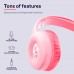 Наушники Trust Nouna Headphones mini-jack, Mic, Розовый