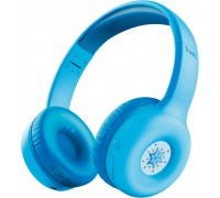 Наушники On-ear Trust Nouna Kids, Wireless, Mic, Синий