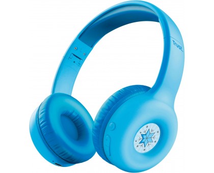 Наушники On-ear Trust Nouna Kids, Wireless, Mic, Синий Наушники On-ear Trust Nouna Kids, Wireless, Mic, Синий