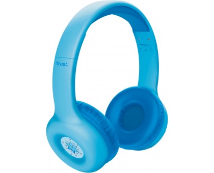 Наушники On-ear Trust Nouna Kids, Wireless, Mic, Синий Наушники On-ear Trust Nouna Kids, Wireless, Mic, Синий