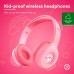 Наушники On-ear Trust Nouna Kids, Wireless, Mic, Розовый