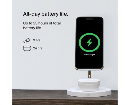 Наушники TWS Belkin Soundform Motion True Wireless, белій Наушники TWS Belkin Soundform Motion True Wireless, белій