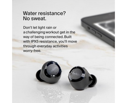 Навушники TWS Belkin Soundform Bolt True Wireless, чорний Навушники TWS Belkin Soundform Bolt True Wireless, чорний