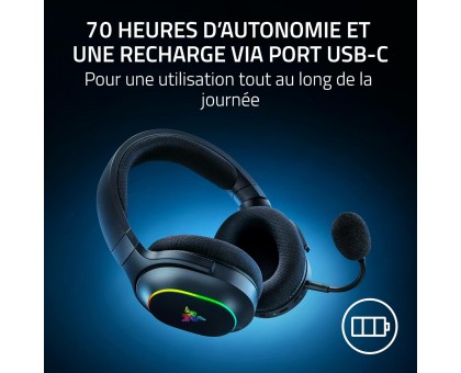 Гарнітура ігрова Razer Barracuda X Chroma, BT/WL, RGB, чорний Гарнітура ігрова Razer Barracuda X Chroma, BT/WL, RGB, чорний