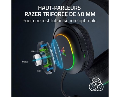 Гарнітура ігрова Razer Barracuda X Chroma, BT/WL, RGB, чорний Гарнітура ігрова Razer Barracuda X Chroma, BT/WL, RGB, чорний