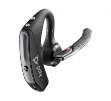 Гарнитура компьютерная стерео In-ear Poly Voyager 5200 UC с адаптером BT600, USB-A, Bluetooth, всенаправленный, Acoustic fence, черный