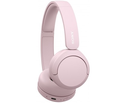 Наушники On-ear Sony WH-CH520 BT 5.2, SBC, AAC, Wireless, Mic, Розовый Наушники On-ear Sony WH-CH520 BT 5.2, SBC, AAC, Wireless, Mic, Розовый