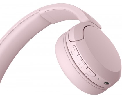 Наушники On-ear Sony WH-CH520 BT 5.2, SBC, AAC, Wireless, Mic, Розовый Наушники On-ear Sony WH-CH520 BT 5.2, SBC, AAC, Wireless, Mic, Розовый