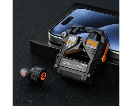 Навушники TWS Gravastar Sirius Plus, BT 5.3, чорний Навушники TWS Gravastar Sirius Plus, BT 5.3, чорний