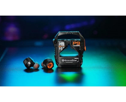 Навушники TWS Gravastar Sirius Plus, BT 5.3, чорний Навушники TWS Gravastar Sirius Plus, BT 5.3, чорний