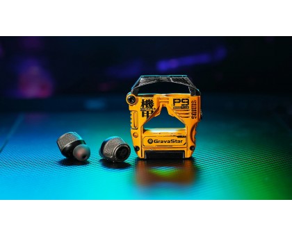 Наушники TWS Gravastar Sirius Plus, BT 5.3, жовтий Наушники TWS Gravastar Sirius Plus, BT 5.3, жовтий
