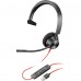 Гарнитура компьютерная моно On-ear Poly Blackwire 3310, USB-A, всенаправленный, чёрный