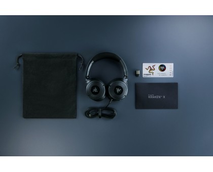 Гарнітура ігрова Razer Kraken V4 X, 7.1, USB-A, 1.8м, RGB, чорний Гарнітура ігрова Razer Kraken V4 X, 7.1, USB-A, 1.8м, RGB, чорний