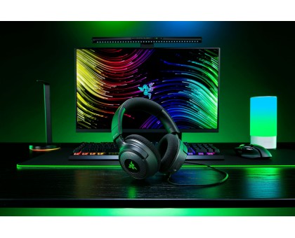 Гарнітура ігрова Razer Kraken V4 X, 7.1, USB-A, 1.8м, RGB, чорний Гарнітура ігрова Razer Kraken V4 X, 7.1, USB-A, 1.8м, RGB, чорний
