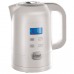 Електрочайник Russell Hobbs Precision Control 1.7л, LED дисплей, пластик, регулювання температури нагріву, білий