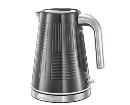 Электрочайник Russell Hobbs Geo Steel, 1.7л, металл, черный Электрочайник Russell Hobbs Geo Steel, 1.7л, металл, черный