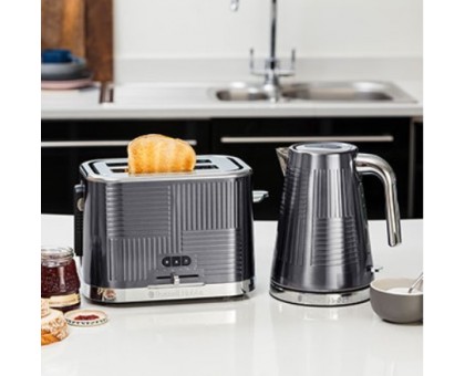 Электрочайник Russell Hobbs Geo Steel, 1.7л, металл, черный Электрочайник Russell Hobbs Geo Steel, 1.7л, металл, черный