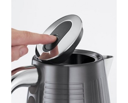 Электрочайник Russell Hobbs Geo Steel, 1.7л, металл, черный Электрочайник Russell Hobbs Geo Steel, 1.7л, металл, черный