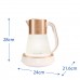 Електрочайник Russell Hobbs Calm, 1.7л, скло, біло-мідний